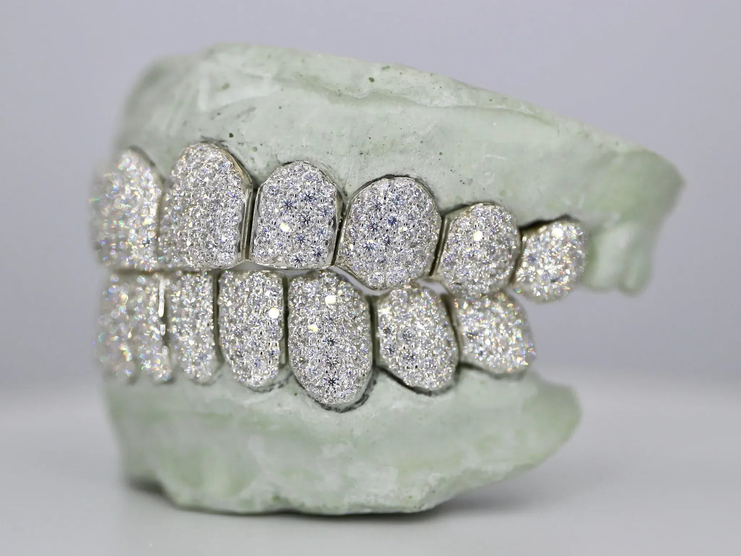 Custom VVS Moissanite Diamond Grillz