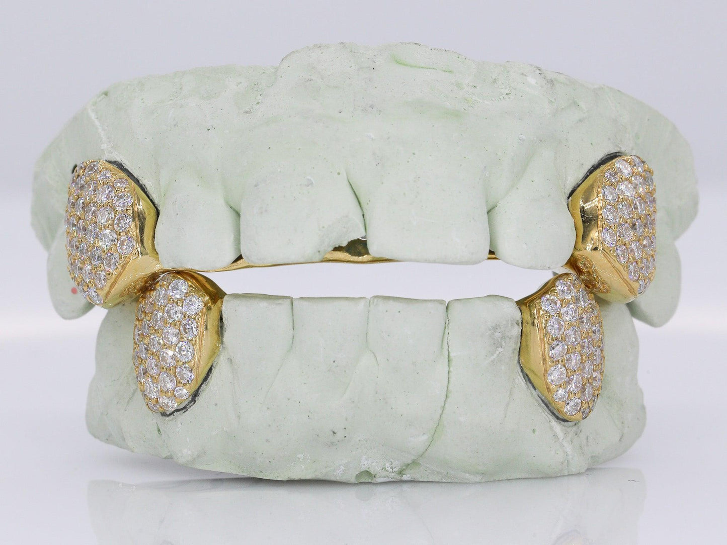 Custom Fangs VVS Moissanite Grillz