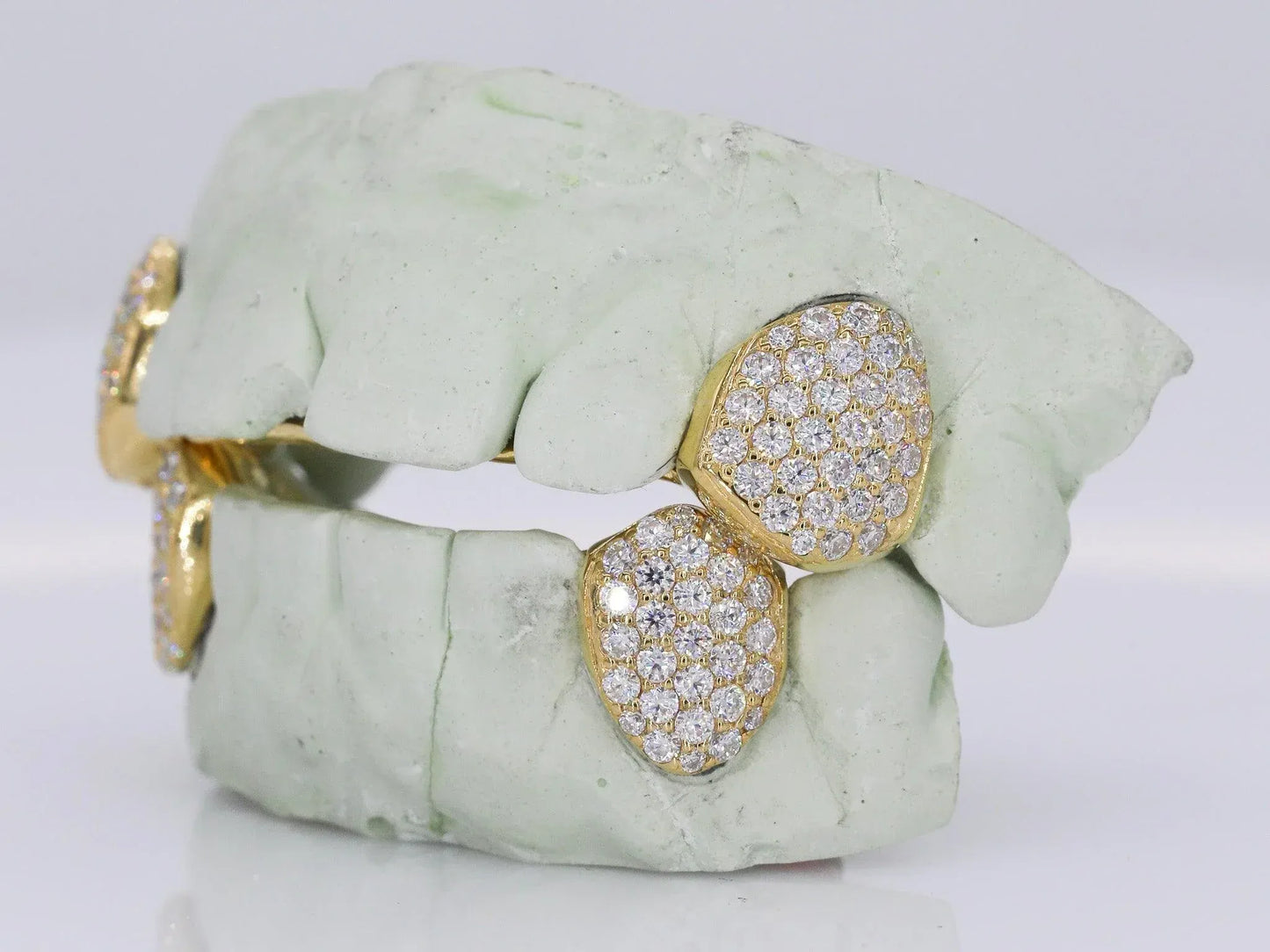 Custom Fangs VVS Moissanite Grillz
